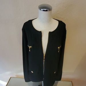 Boston Proper Black Travel Jacket